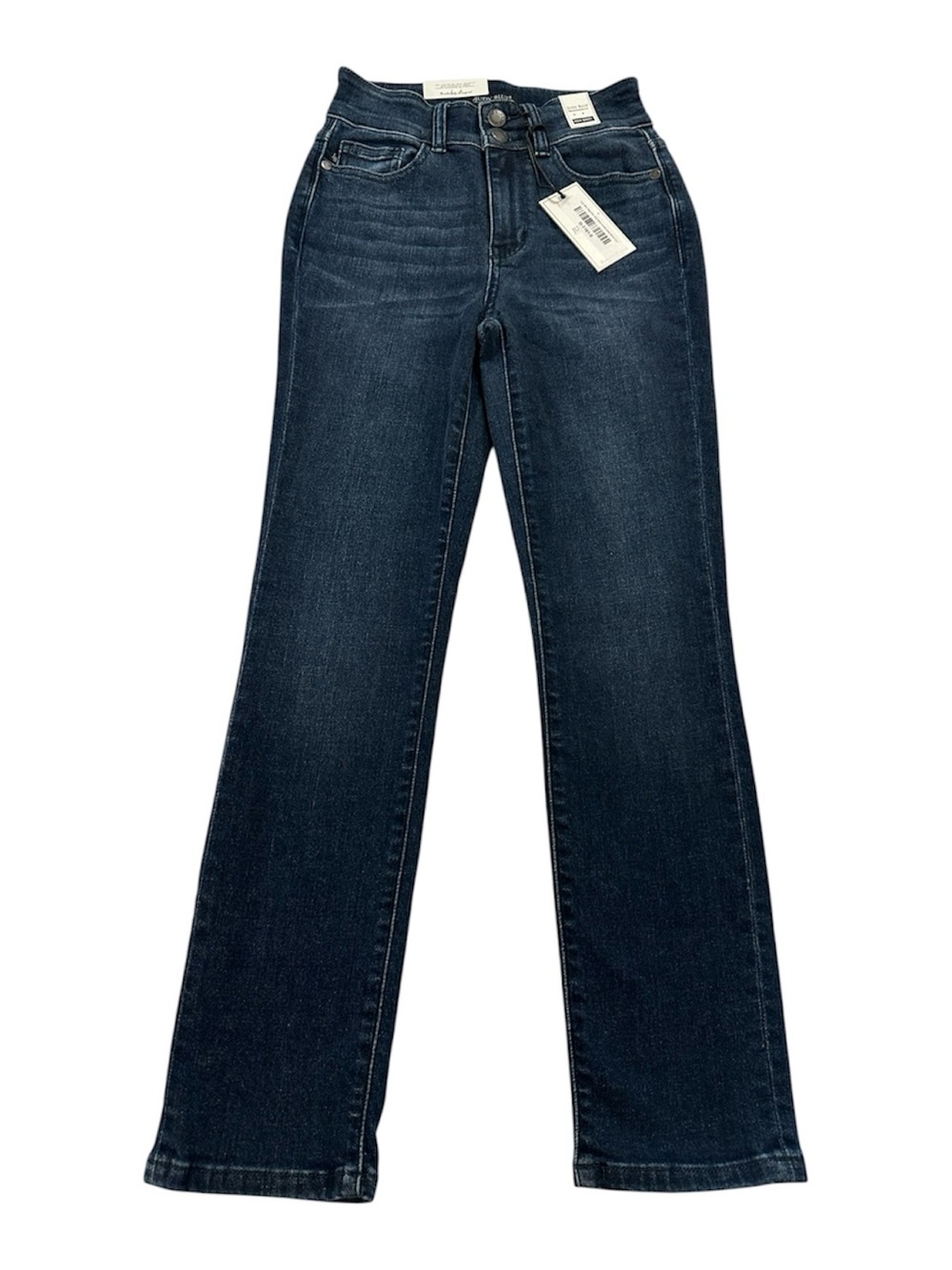 Judy Blue NWT Double Waistband Straight Jeans Size 0/24